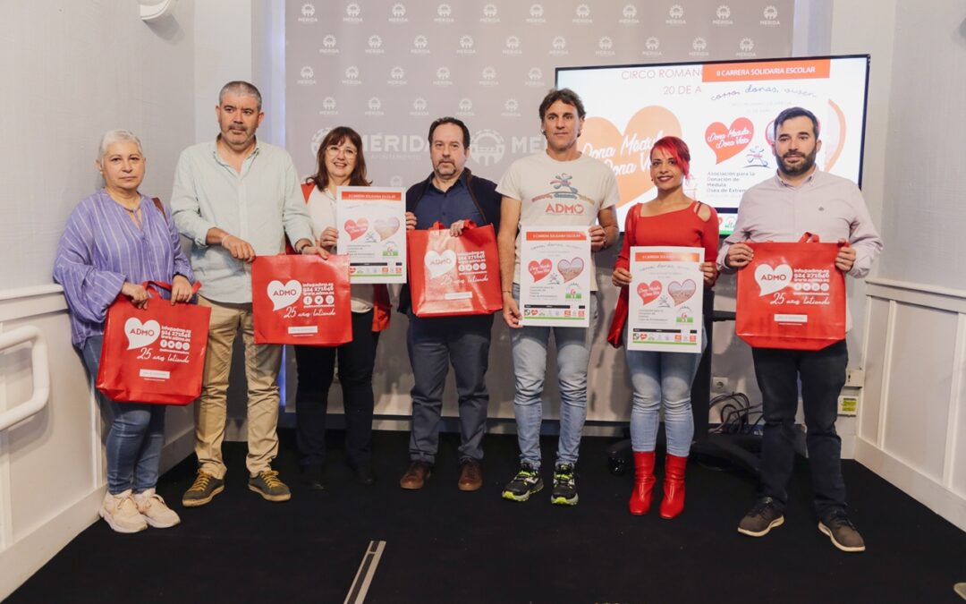 Más de 200 alumnos de Secundaria y Bachillerato participan el jueves en la Carrera Solidaria “Corro, donas, viven” a beneficio de la donación de Médula Ósea