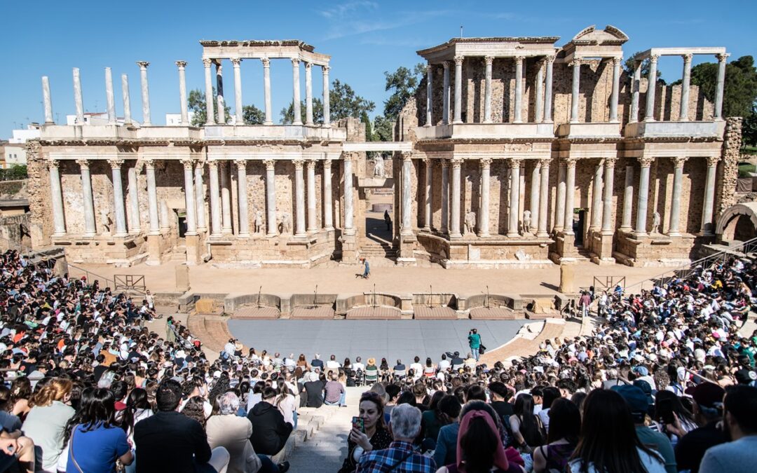 Más de 14.000 estudiantes procedentes de 190 centros de España, Holanda y Portugal, participan esta semana en el Festival Juvenil de Teatro Grecolatino