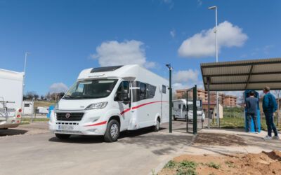 El nuevo área de caravanas de Mérida ha superado en menos de un mes las 700 pernoctaciones desde su apertura y cerca de 500 caravanas y autocaravanas han hecho uso de este nuevo recinto