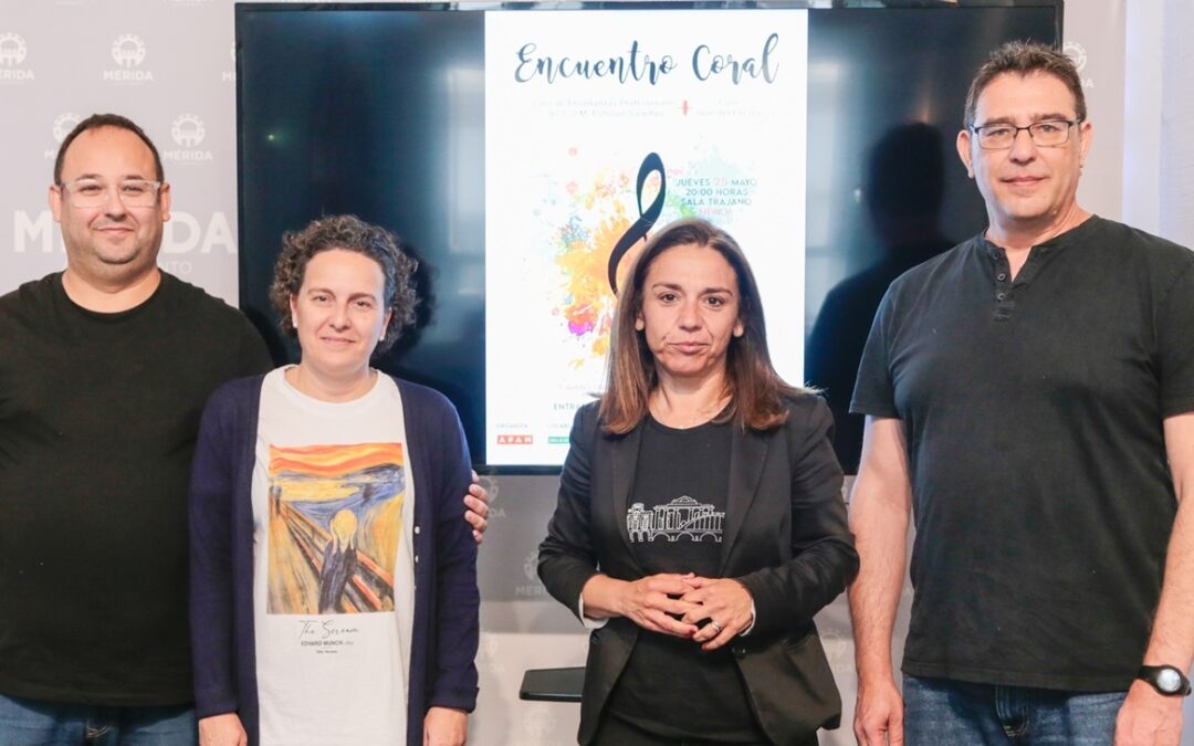 El Coro de Enseñanzas Profesionales del Conservatorio y el Coro Juan del Encina ofrecen el jueves un concierto a beneficio de AFAM