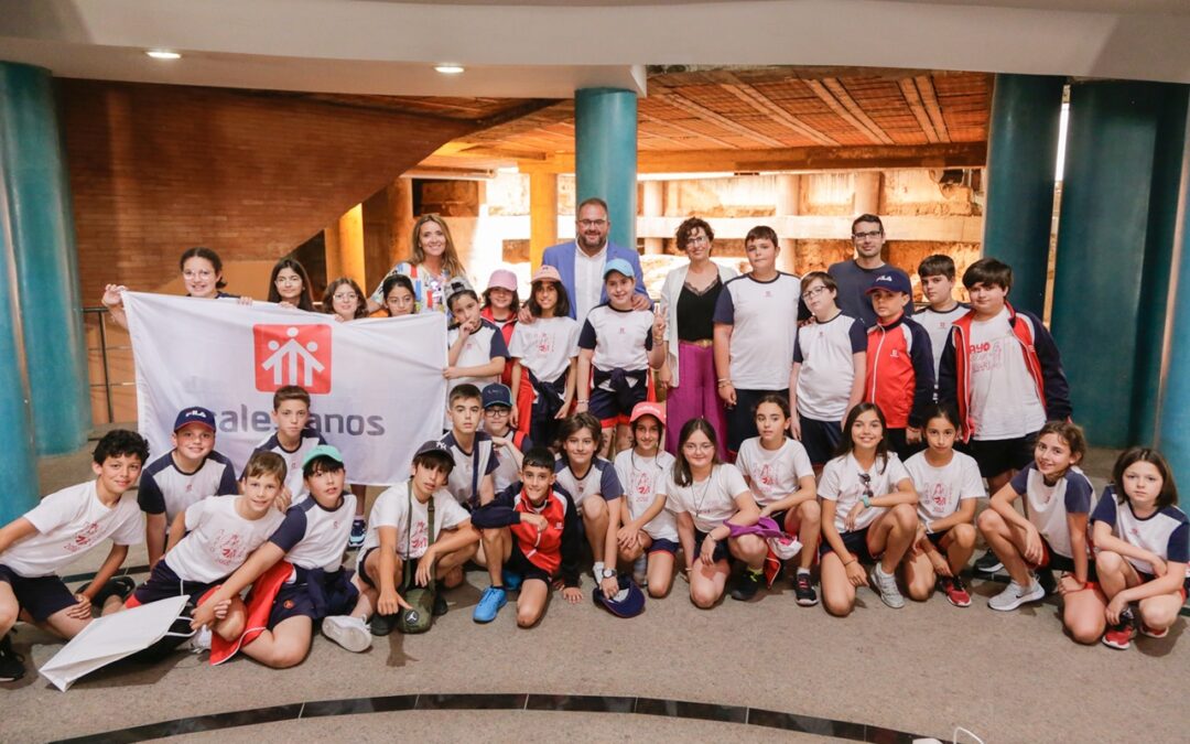 El alumnado de 5º de Primaria de los Salesianos de Úbeda participan en un intercambio con el CEIP Dion Casio dentro del programa “Aula Patrimonio” del GCPHE