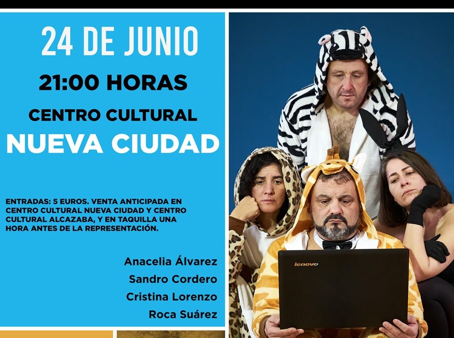 El Centro Cultural de Nueva Ciudad acoge este sábado la comedia “Porno” a cargo de La Roca Producciones