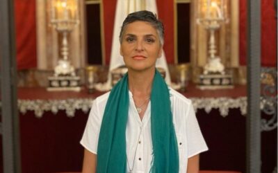 La prestigiosa pintora Nuria Barrera presenta mañana, en la Basílica de Santa Eulalia, el cartel del Año Jubilar Eulaliense