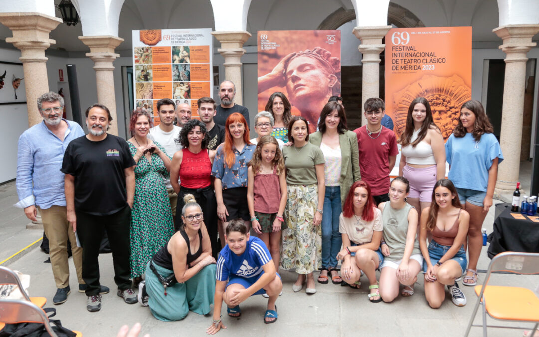 Más de 100 actores y actrices aficionados protagonizan la amplia programación de Agusto en Mérida que se desarrollará en distintos espacios de la ciudad