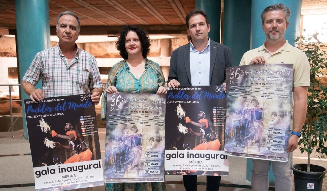 El Festival Folklórico de los Pueblos del Mundo se abre con una Gala Inaugural en el Acueducto de Los Milagros