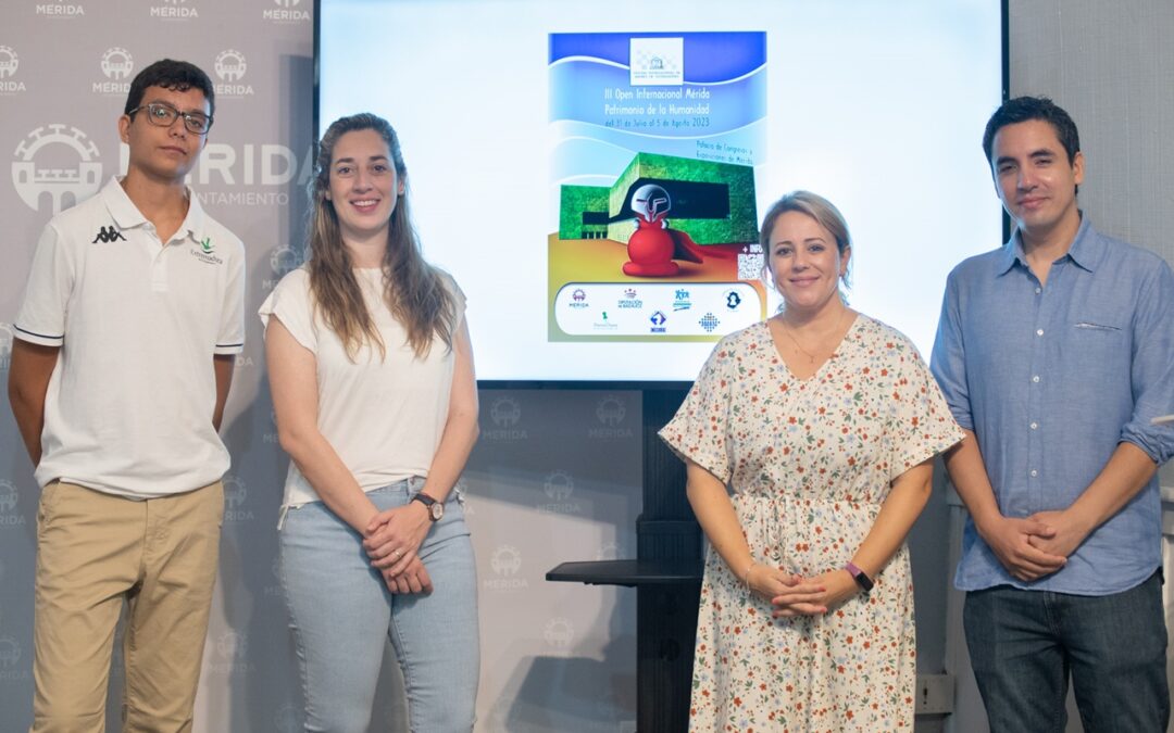 El Palacio de Congresos acoge esta semana el III Open Internacional de Ajedrez “Mérida, Patrimonio de la Humanidad”