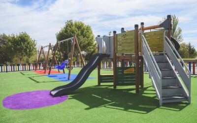 El Ayuntamiento finaliza las obras de renovación integral del área de juegos infantiles en el parque de la calle Vasco de Gama