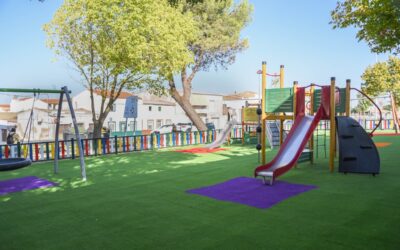 Plantonal de Vera y San Andrés estrenan nuevas áreas de juegos infantiles