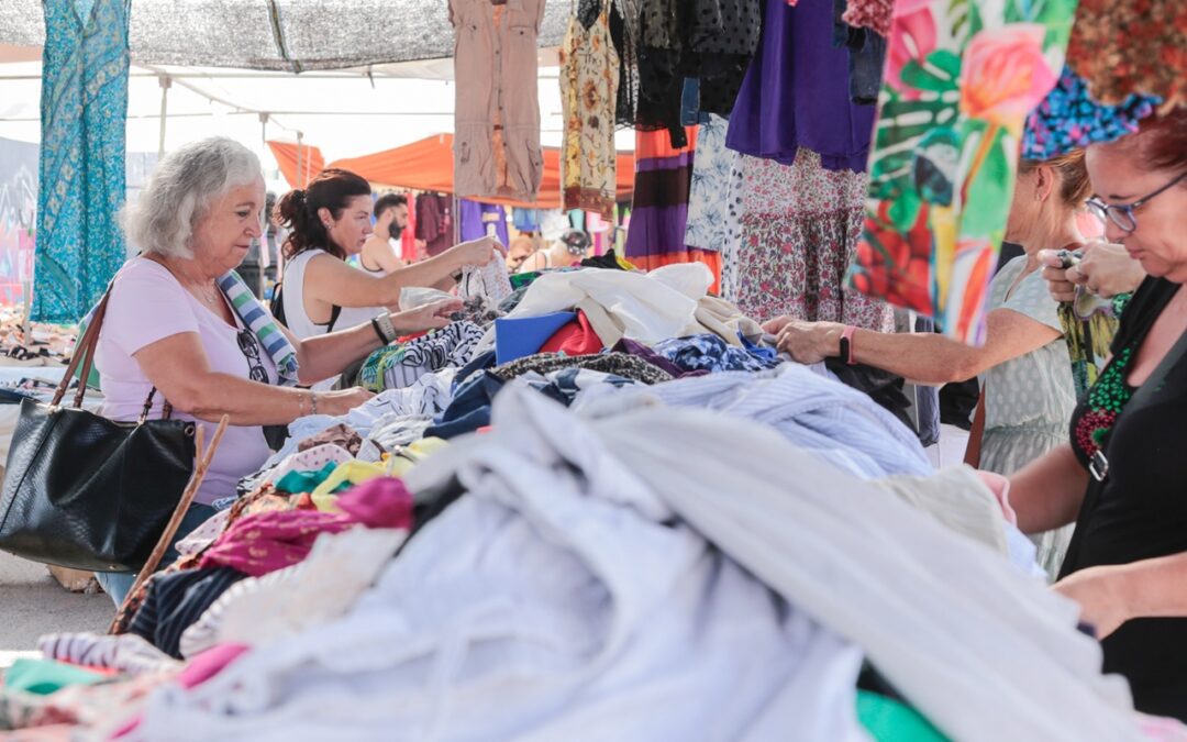 El Mercadillo se trasladará a los aparcamientos del recinto ferial el próximo martes, 20 de agosto