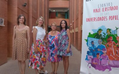 Clausura de la exposición con motivo del treinta aniversario de AUPEX