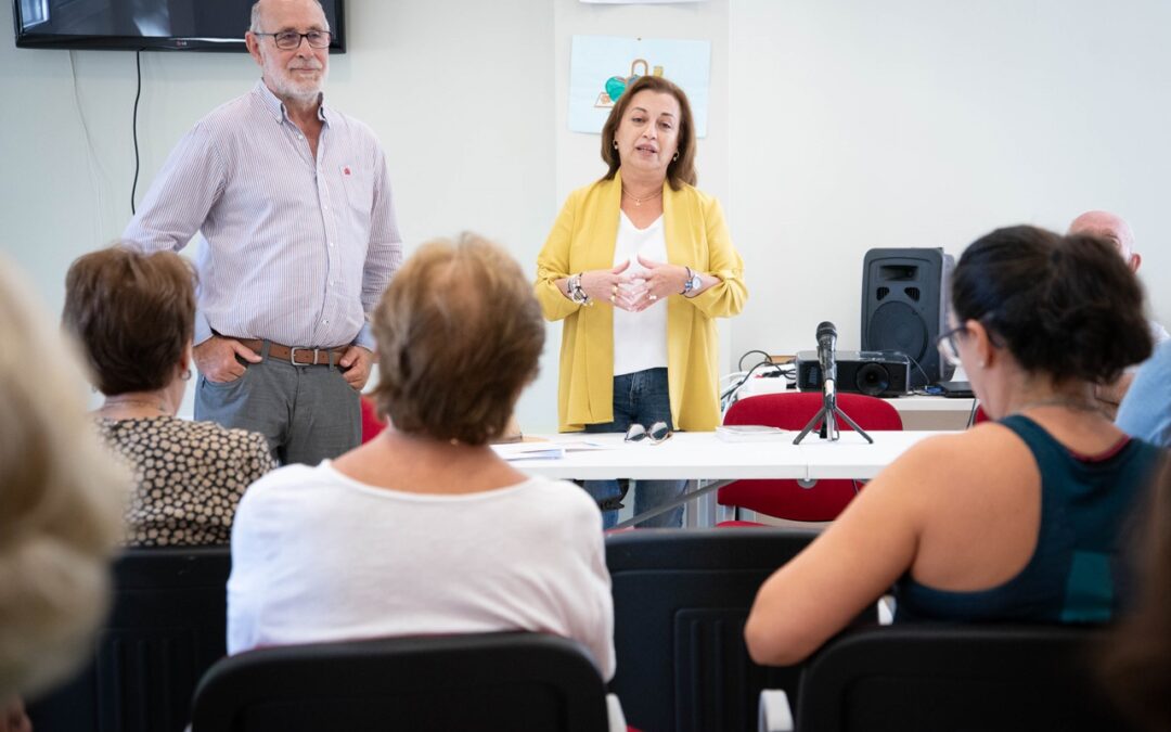 Finaliza, en el Hogar de Mayores de la Zona Sur, el ciclo de charlas sobre el Año Jubilar