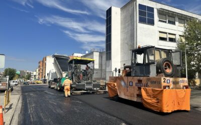Trabajos de asfaltado mañana jueves en la Avenida Lusitania