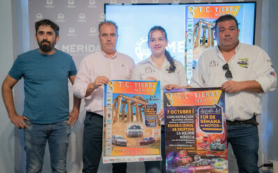 48 equipos correrán el III Tramo Cronometrado ‘Mérida-Patrimonio de la Humanidad’ este fin de semana que contará con concentración de coches clásicos y motos y animación durante el sábado y domingo