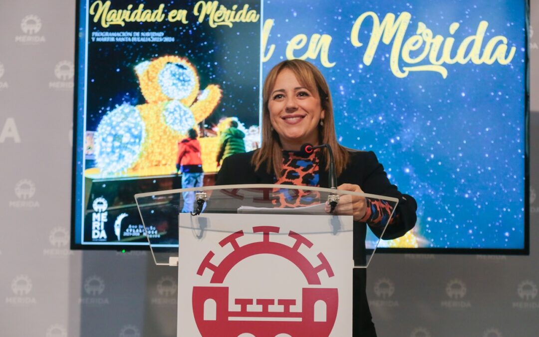 Más de 150 actividades conforman el programa Navidad en Mérida que se inicia este viernes con el encendido del alumbrado extraordinario en la Plaza de España