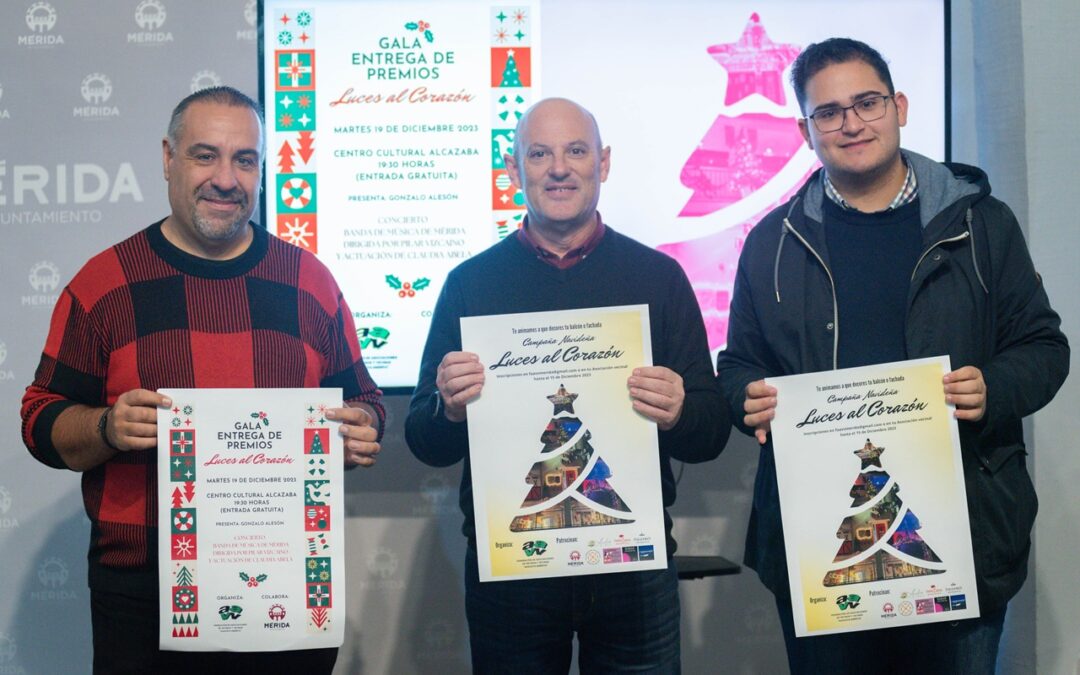 La IV campaña “Luces al corazón” inicia este viernes el plazo de inscripción con el objetivo de llenar todos los balcones de Mérida de decoración e iluminación navideña