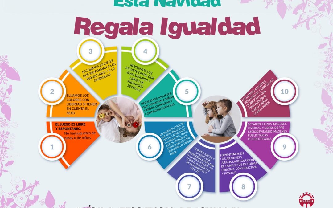 La delegación de Igualdad insiste en la necesidad de regalar juguetes no sexistas ni violentos