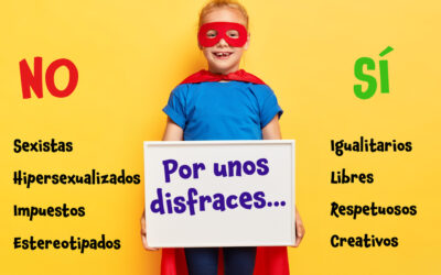 La delegación de Igualdad de Oportunidades entre mujeres y hombres lanza un año más la campaña de recomendaciones sobre la elección de disfraces en Carnaval bajo el lema “Disfrázate en Igualdad”