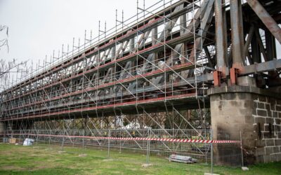 Rodríguez Osuna visita las obras del Puente de Hierro que tienen una inversión del Gobierno de España cercana a los 9 millones de euros y que permitirán conservar y reforzar este puente histórico que ya supera los 140 años de vida útil