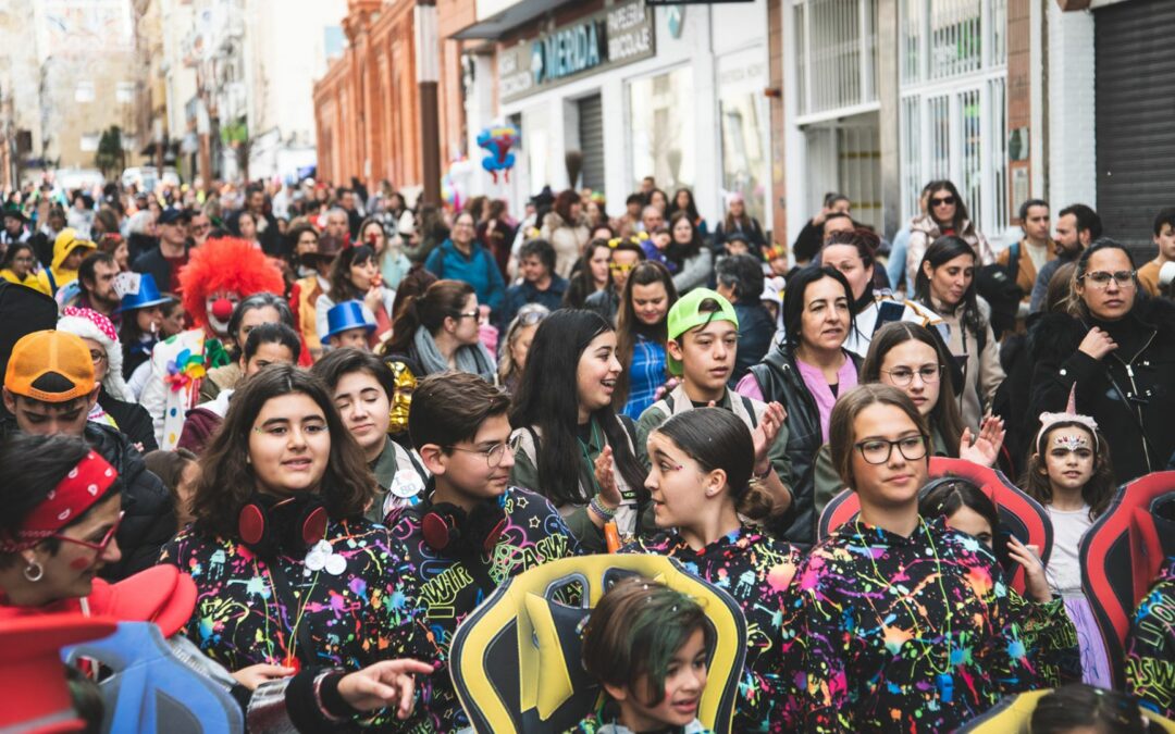 Los desfiles escolares del Carnaval Romano se adelanta a la jornada de mañana jueves por la lluvia