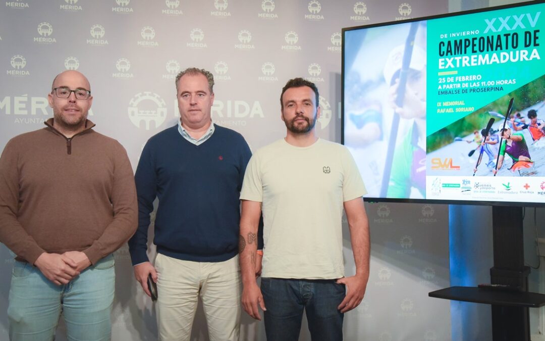 Doscientos palistas participarán en el Campeonato de Extremadura de Piragüismo que se celebra el domingo en Proserpina