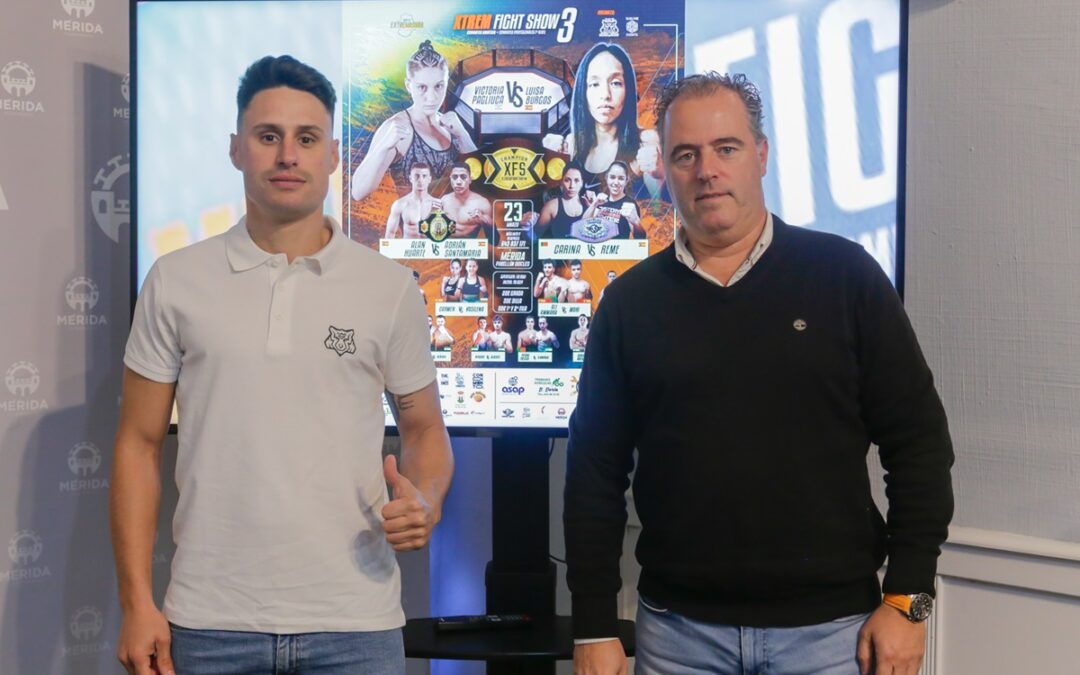 El Xtrem Fight Show vuelve a Mérida con una cita en la que habrá once combates y se pondrán en juego dos cinturones