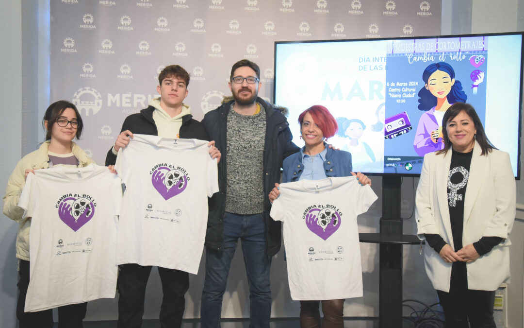 Mañana miércoles se celebra la cuarta edición de la muestra audiovisual “Cambia el rollo” con motivo de la conmemoración del 8M