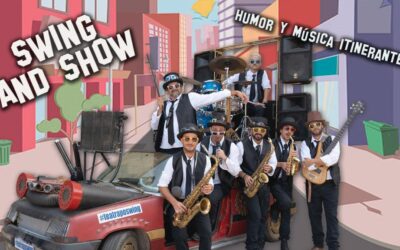 El próximo viernes, 3 de mayo, se podrá disfrutar en las calles del centro de la ciudad del espectáculo Swing and Show de la compañía Teatrapo Producciones