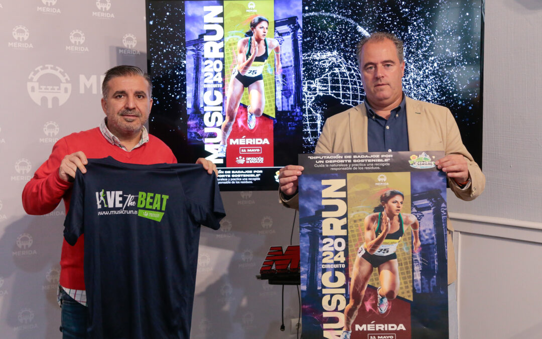 Más de 500 deportistas participarán el sábado 11 de mayo en la IX edición del circuito Music Run