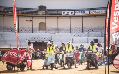 Este fin de semana los amantes de la Vespa podrán realizar una ruta nocturna por el patrimonio de la ciudad de la mano del club Vespa Emérita