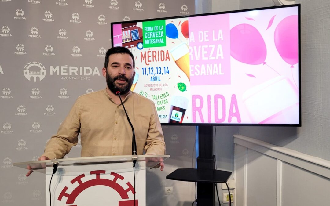 La Feria de la Cerveza Artesanal se celebrará en el Acueducto de los Milagros de Mérida y contará con más de 100 marcas de cervezas diferentes