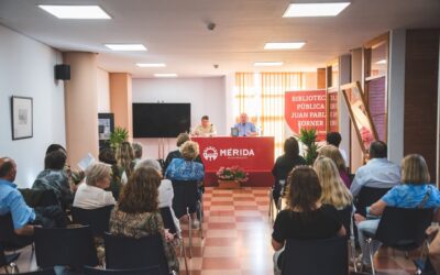 Isabel Martín Ruiz y Juan José Ramón Vicente presentan sus libros en el Centro Cultural Alcazaba