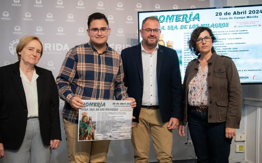 Rodríguez Osuna anima a las vecinas y vecinos de Nueva Ciudad a participar este domingo de su tradicional Romería en la que el ayuntamiento ha dispuesto todo su dispositivo de limpieza e infraestructura y ofrecerá una actuación musical a las y los asistentes