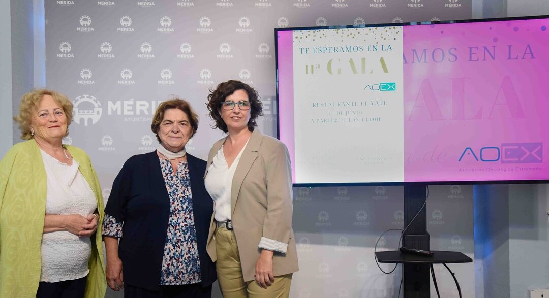 AOEX organiza su Gala Benéfica para recaudar fondos destinados a sus programas atención y ayuda