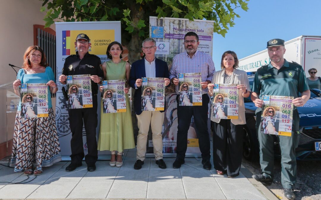 La Delegación del Gobierno incluye el Camino Eulaliense en la campaña “No caminas sola”