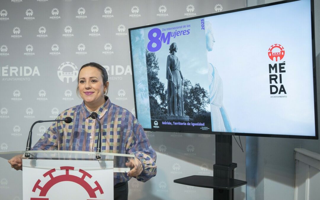 El Ayuntamiento apuesta por una la igualdad Real dentro de su campaña 8M bajo el lema “Por vosotras, por nosotras, por la igualdad real. Con las Mujeres se construye una Mérida mejor”