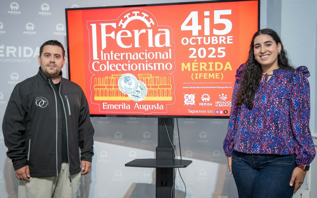 Los días 4 y 5 de octubre IFEME acogerá la I Feria Internacional de Coleccionismo Emérita Augusta, un evento gratuito y para todos los públicos, que contará con más de 150 expositores de diferentes países