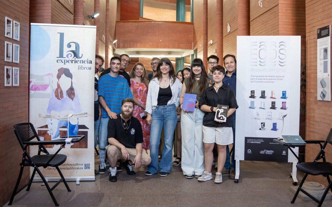 El alumnado de 4º curso de Diseño Editorial de la EASD muestra 13 propuestas diferentes para un mismo texto poético